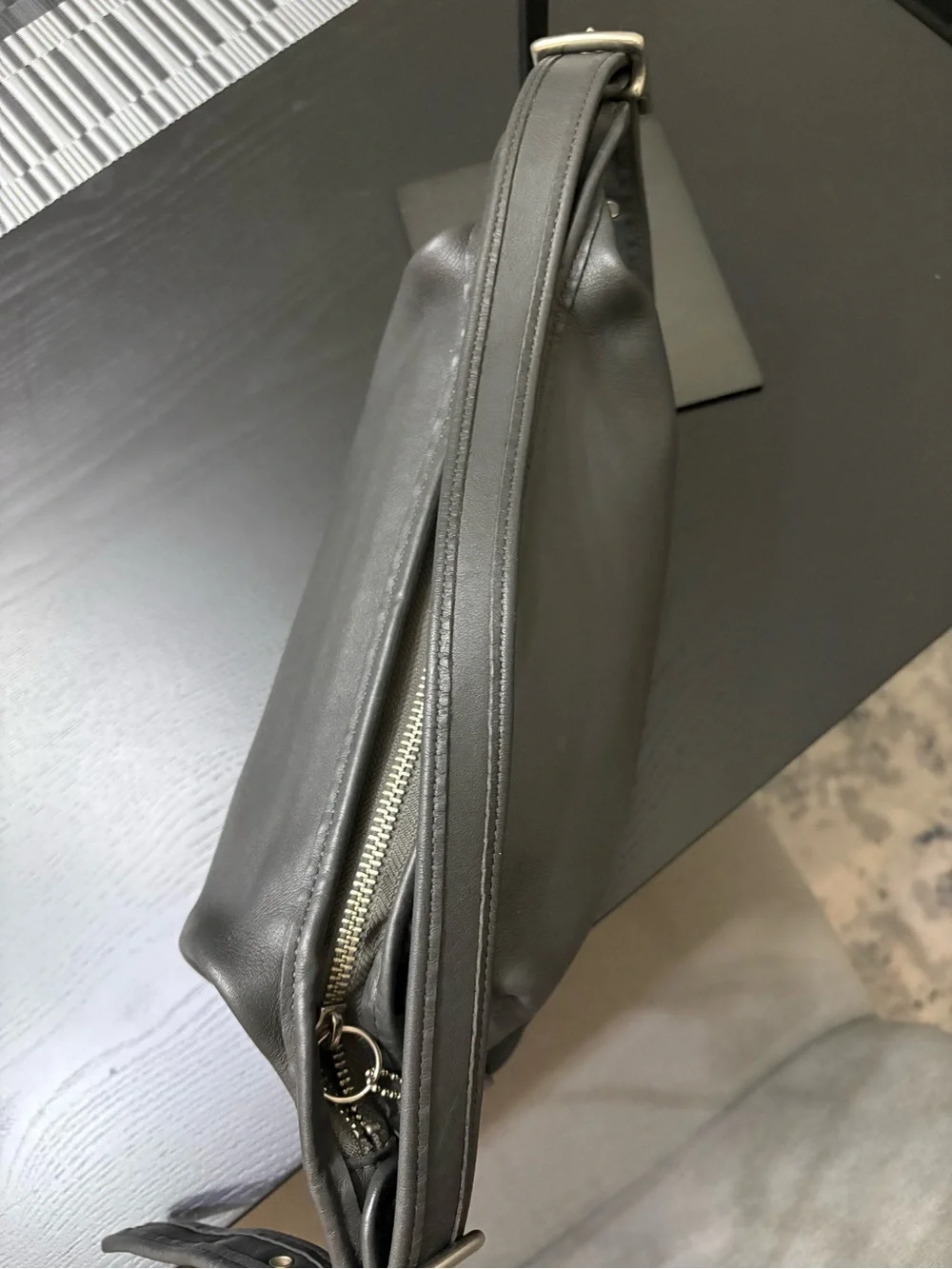 Gray ~ Vtg Coach Legacy, style # 9059